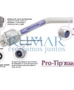 Pro-Tip disposable tips for dental syringe.