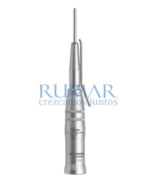 NOUVAG 1:1 straight surgical handpiece. For 70mm burrs.