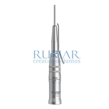 NOUVAG 1:1 straight surgical handpiece. For 70mm burrs.