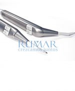 Jeringa Luzzani Minilight Recta 6F de acero, 170cm, gris | Open End - Imagen 2