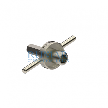Llave para anillo de cierre trasero de contra ángulos y piezas de mano rectas MK-dent y KaVo®. 05-KE2011BT