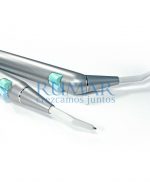 Jeringa Luzzani Minimate Angulada 3F de acero, conector CEFLA 120cm, gris - Imagen 4