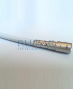 rm-TKD turbine hose without light, 4 hole connection, open end, 160cm, dark gray