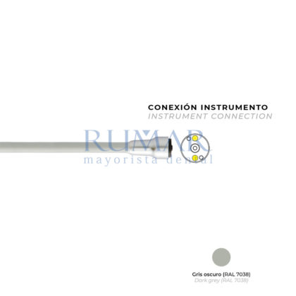 MANGUERA-MICROMOTOR-MC2-IR-SIN-LUZ-ABIERTA-GRIS-OSCURO-0057-MARCA