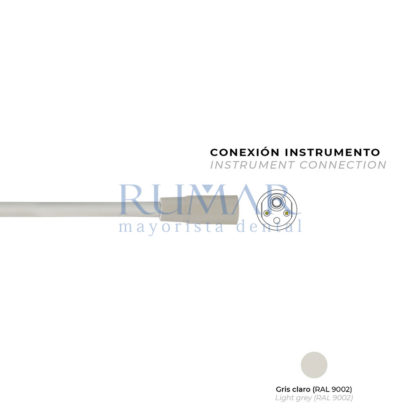 MANGUERA-ULTRASONIDOS-EMS-PIEZON-SIN-LUZ-ABIERTA-GRIS-CLARO-0032-MARCA