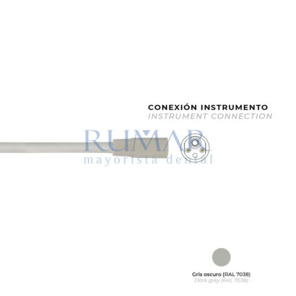 MANGUERA-ULTRASONIDOS-EMS-PIEZON-SIN-LUZ-ABIERTA-GRIS-OSCURO-0034-MARCA