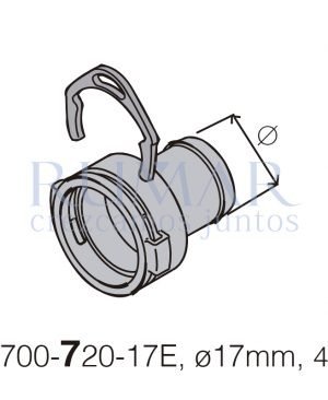 DURR-CONNECT-HEMBRA-A-17MM-68-87005-MARCA