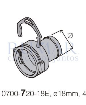 DURR-CONNECT-HEMBRA-A-18MM-68-87007-MARCA
