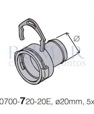 DURR-CONNECT-HEMBRA-A-20MM-68-87017-MARCA