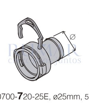 DURR-CONNECT-HEMBRA-A-25MM-68-87006-MARCA