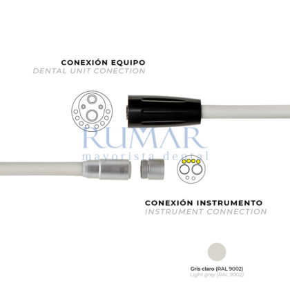 MANGUERA-MICROMOTOR-BIEN-AIR-MC3-NSK-M40-TURBINA-POLIVALENTE-CONECTOR-EQUIPO-PLANMECA-GRIS-CLARO-0083-MARCA