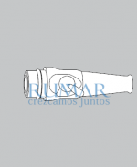 Terminal de aspiración Dürr para manguera fina 68-38029
