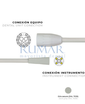 MANGUERA-ULTRASONIDOS-SATELEC-NEWTRON-SUPRASSON-CON-LUZ-PARA-CEFLA-GRIS-OSCURO-0026-MARCA