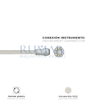 MANGUERA-MICROMOTOR-MCX-LED-ABIERTA-GRIS-CLARO-TERMINAL-GIRATORIO-0065-MARCA