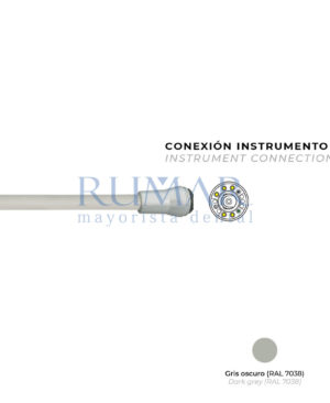 MANGUERA-MICROMOTOR-MCX-LED-ABIERTA-GRIS-OSCURO-0064-MARCA