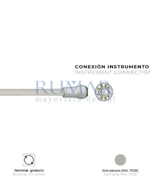 MANGUERA-MICROMOTOR-MCX-LED-ABIERTA-GRIS-OSCURO-TERMINAL-GIRATORIO-0066-MARCA