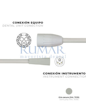 MANGUERA-ULTRASONIDOS-SATELEC-NEWTRON-SUPRASSON-SIN-LUZ-PARA-CEFLA-GRIS-OSCURO-0025-MARCA