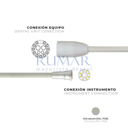 MANGUERA-PARA-MICROMOTOR-CEFLA-IMMS-STERN-WEBER-IXS4-CASTELLINI-IMPLANTOR-LED-CONECTOR-CEFLA-TERMINAL-GIRATORIO-GRIS-OSCURO-0093-MARCA