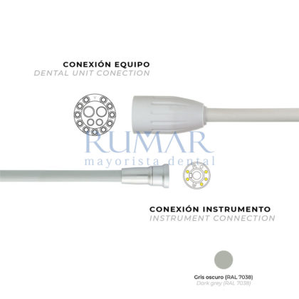 MANGUERA-PARA-MICROMOTOR-CEFLA-IMMRL-IMMR-STERN-WEBER-IXR3L-IXR3-CASTELLINI-HANDY-POWER-HANDY-POWER-LED-CONECTOR-CEFLA-GRIS-OSCURO-0095-MARCA