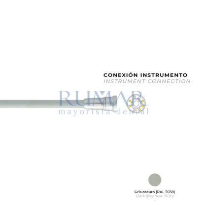 MANGUERA-PARA-MICROMOTOR-CEFLA-IMMRL-IMMR-STERN-WEBER-IXR3L-IXR3-CASTELLINI-HANDY-POWER-HANDY-POWER-LED-CONEXION-ABIERTA-OPEN-END-GRIS-OSCURO-0089-MARCA