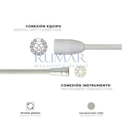 MANGUERA-PARA-MICROMOTOR-CEFLA-IMMS-STERN-WEBER-IXS4-CASTELLINI-IMPLANTOR-LED-CONECTOR-CEFLA-TERMINAL-GIRATORIO-GRIS-OSCURO-TERMINAL-GIRATORIO-0094-MARCA