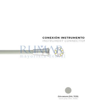 MANGUERA-PARA-MICROMOTOR-CEFLA-IMMS-STERN-WEBER-IXS4-CASTELLINI-IMPLANTOR-LED-CONEXION-ABIERTA-OPEN-END-GRIS-OSCURO-0091-MARCA
