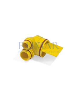 CUERPO-FILTRO-AMARILLO-DOBLE-ENTRADA-DURR-CONNECT-68-37004-MARCA