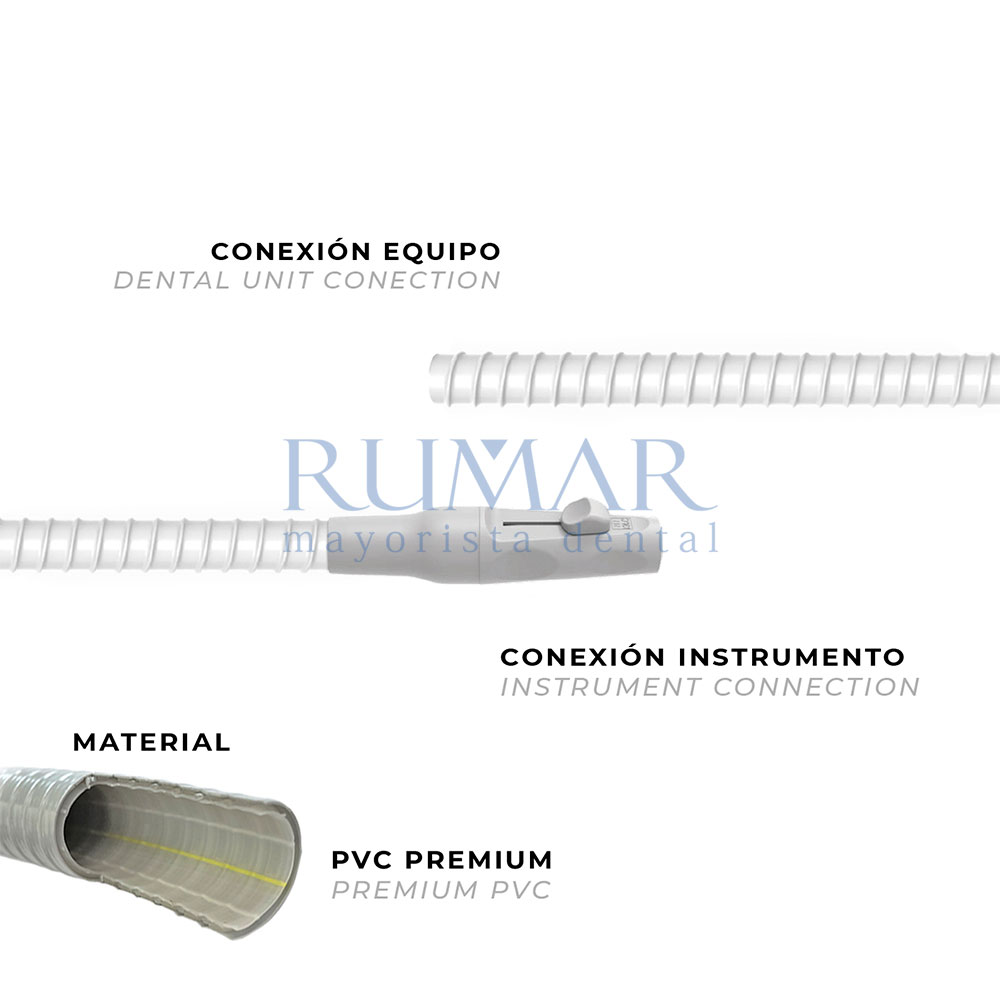 SALIVA-ASPIRATOR-HOSE-PVC-PREMIUM-TERMINAL-ASPIRATION-COMPLETE-OPEN-END-36-808B160B-BRAND